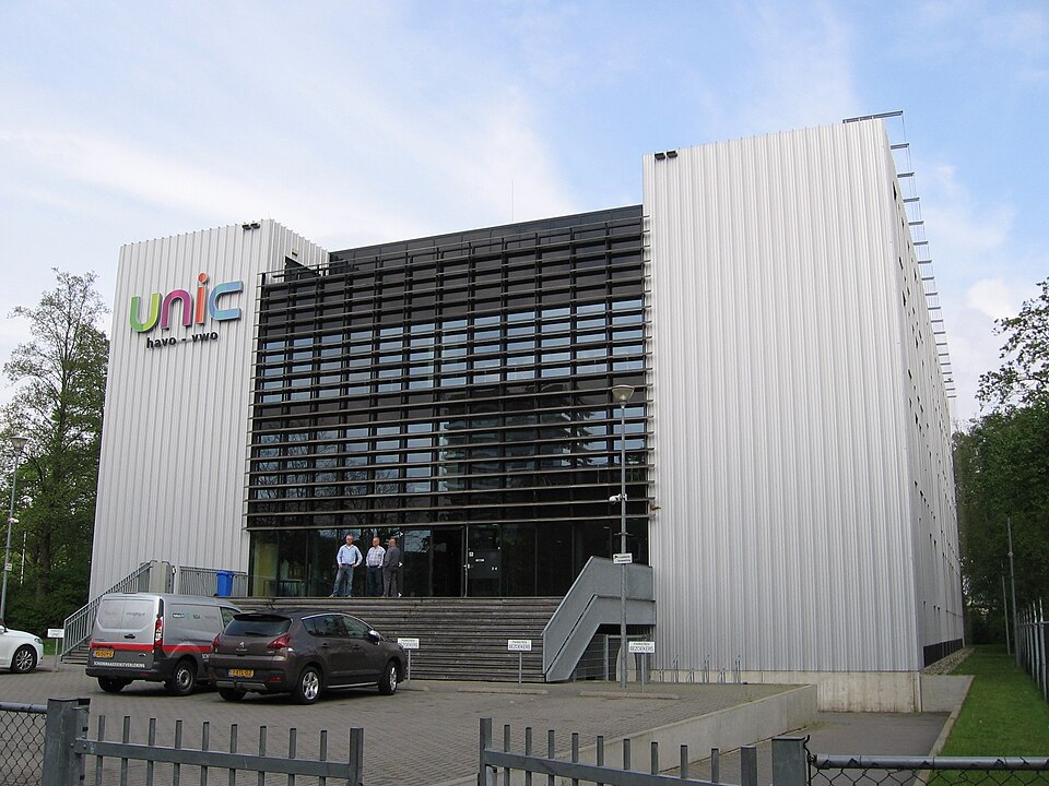 A secondary school building in the Netherlands